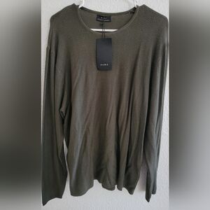 Zara Men's Crew-Neck Sweater